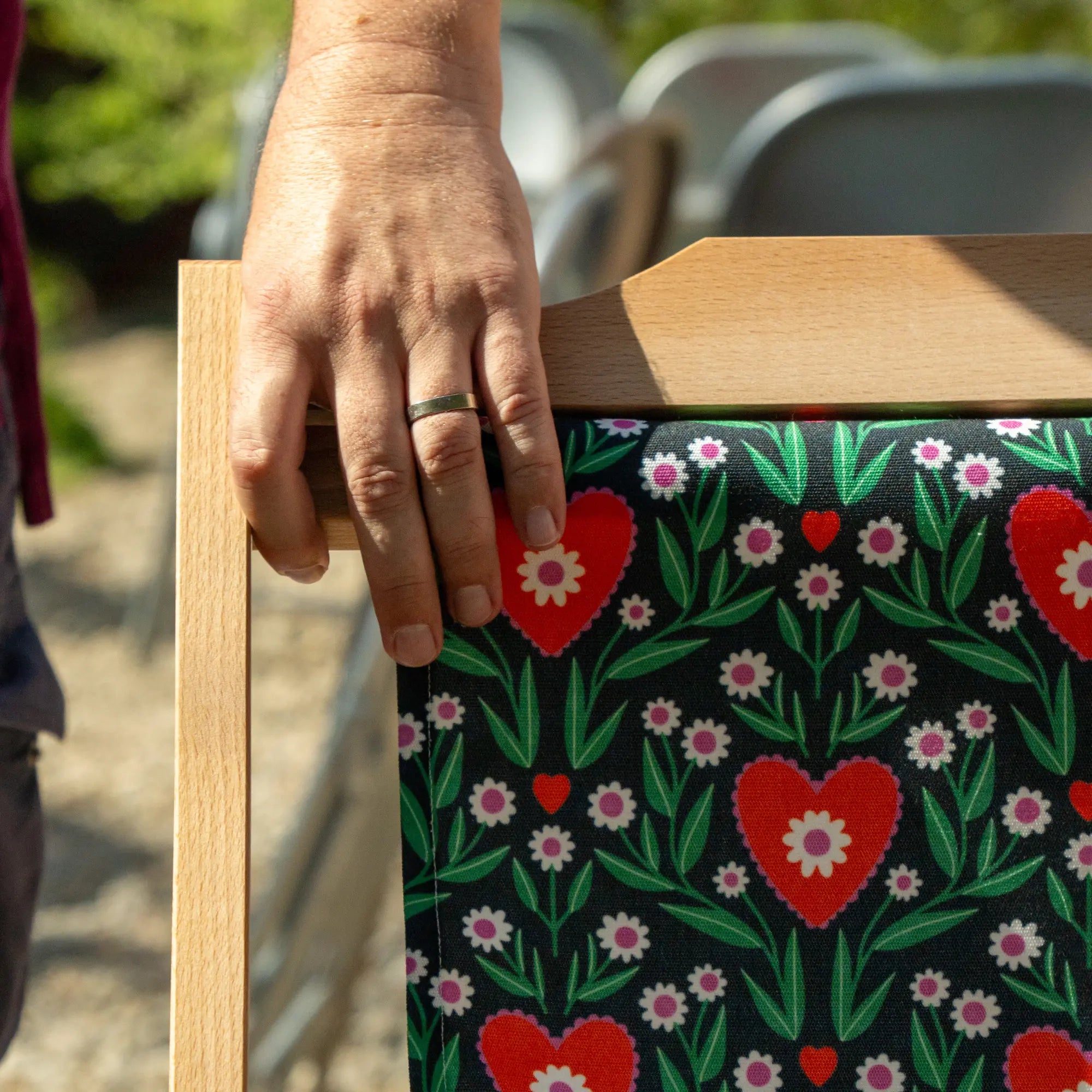 Chilienne bois Claire Iglesias – Floraison Graphique (édition limitée) SEZONS