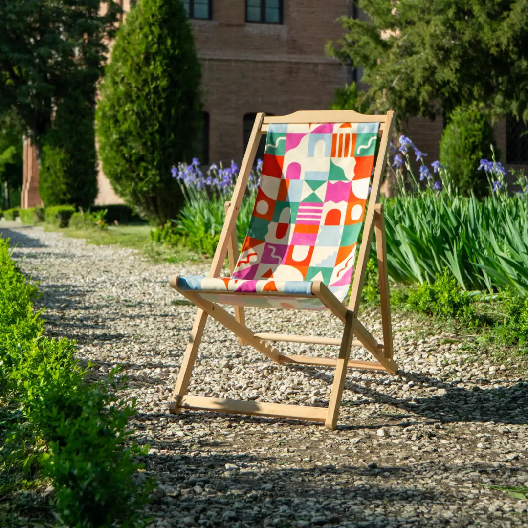 Chilienne bois - Motif Vibration Modulaire SEZONS