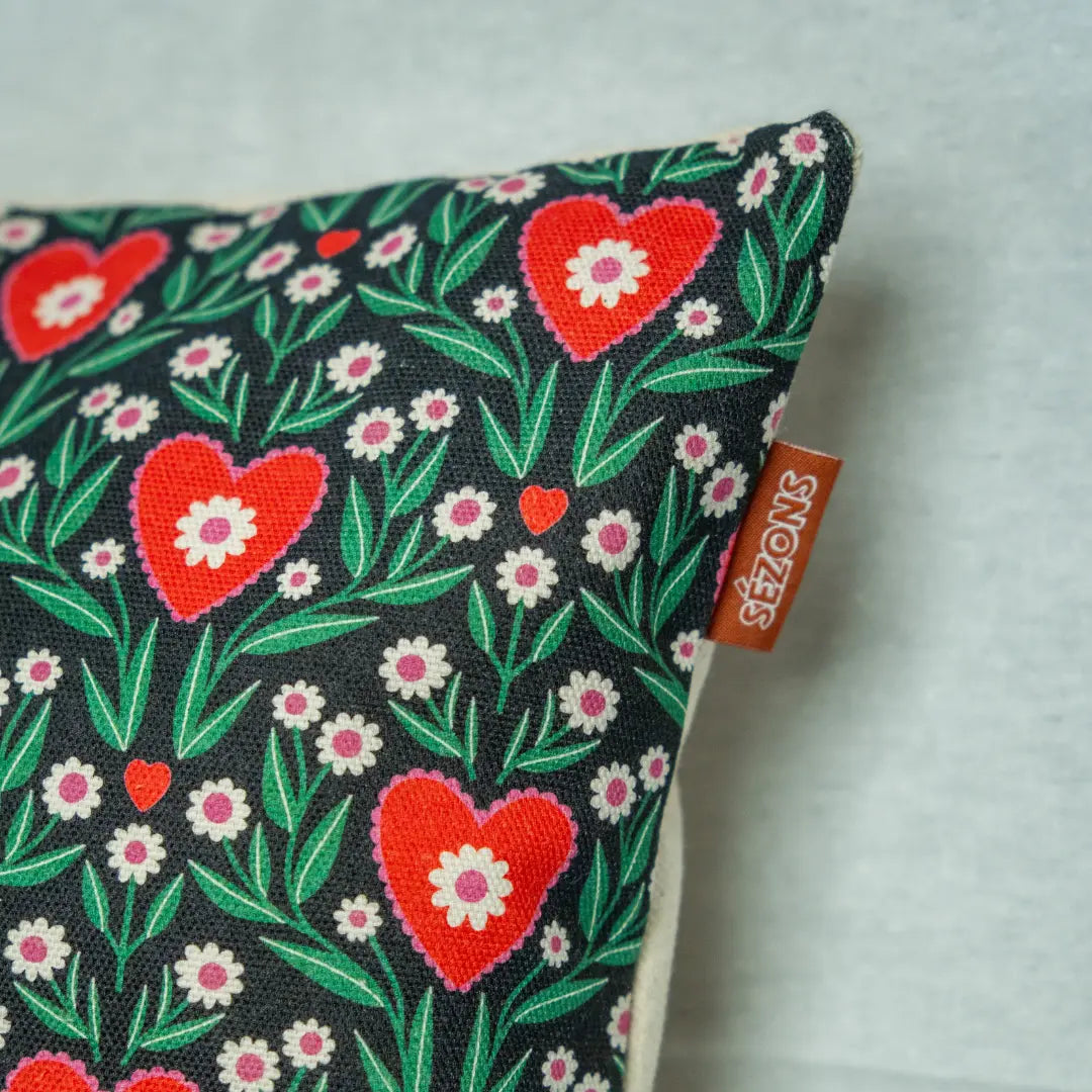 Coussin - Motif Floraison Graphique SEZONS