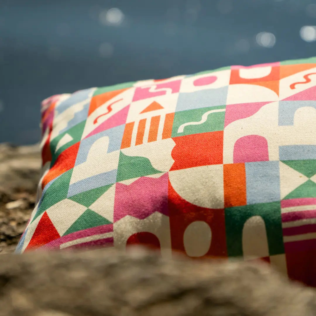 Coussin - Motif Vibration Modulaire SEZONS