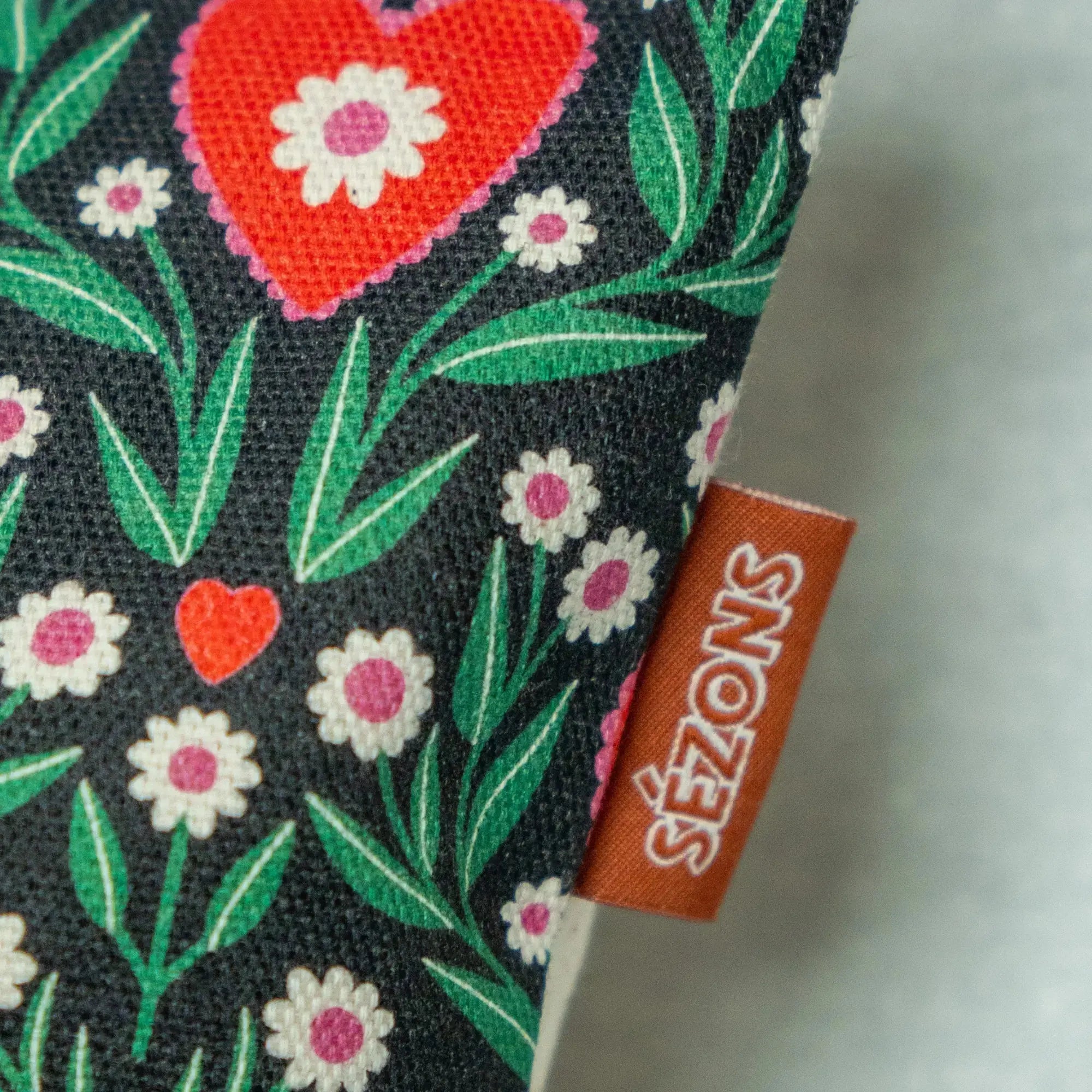 Coussin design – Motif Floraison Graphique (édition limitée) SEZONS