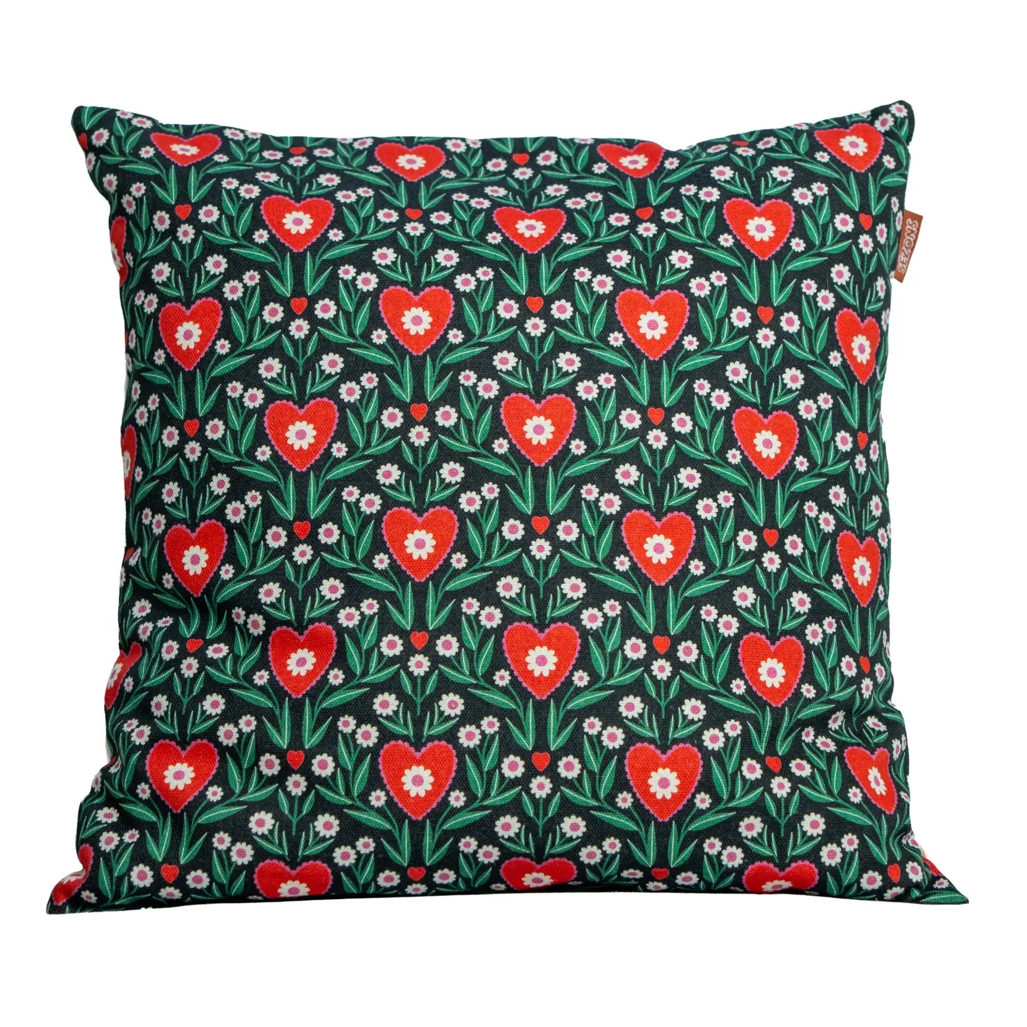 Coussin design – Motif Floraison Graphique (édition limitée) SEZONS
