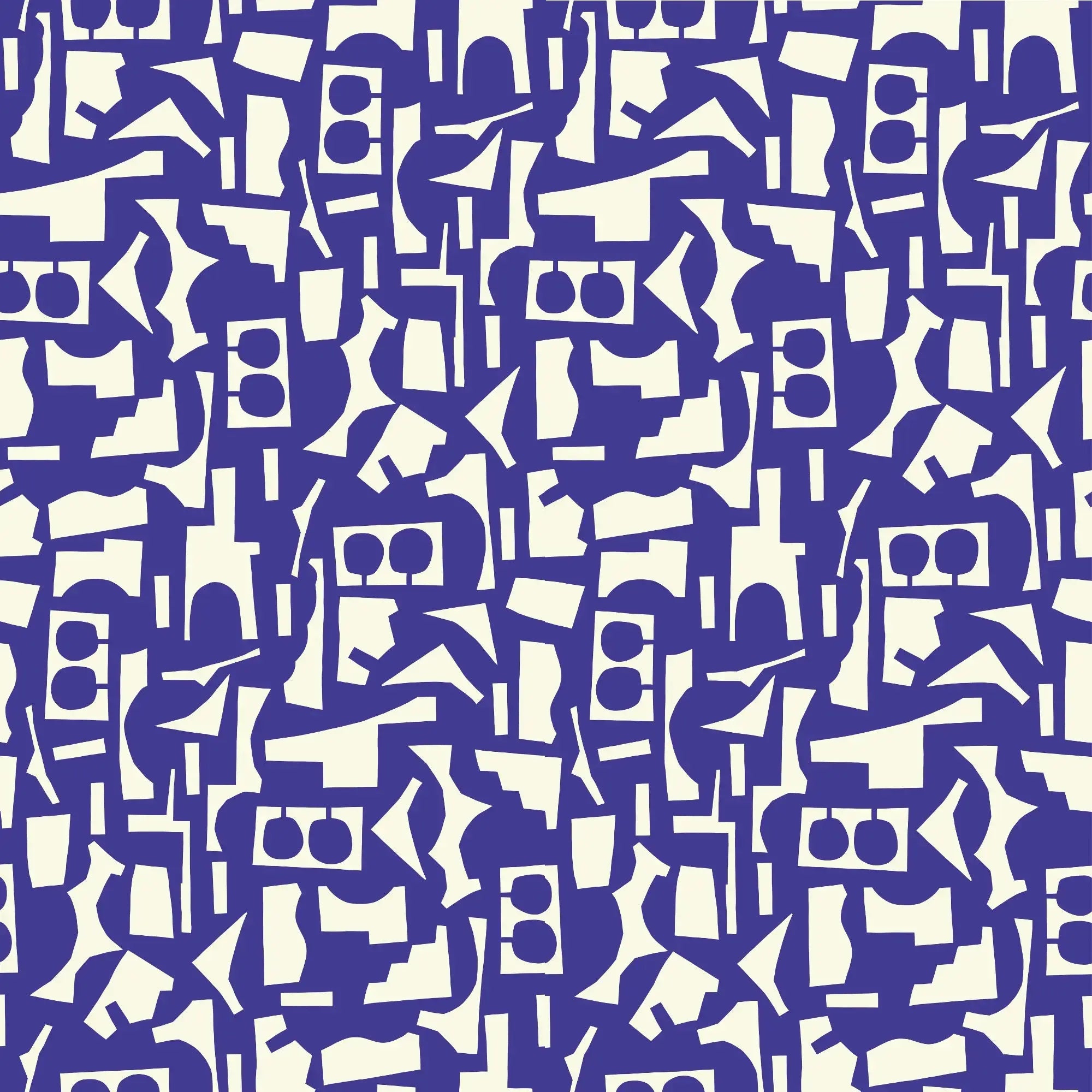 Coussin carré design – Motif Structure Intuitive (édition limitée) SEZONS