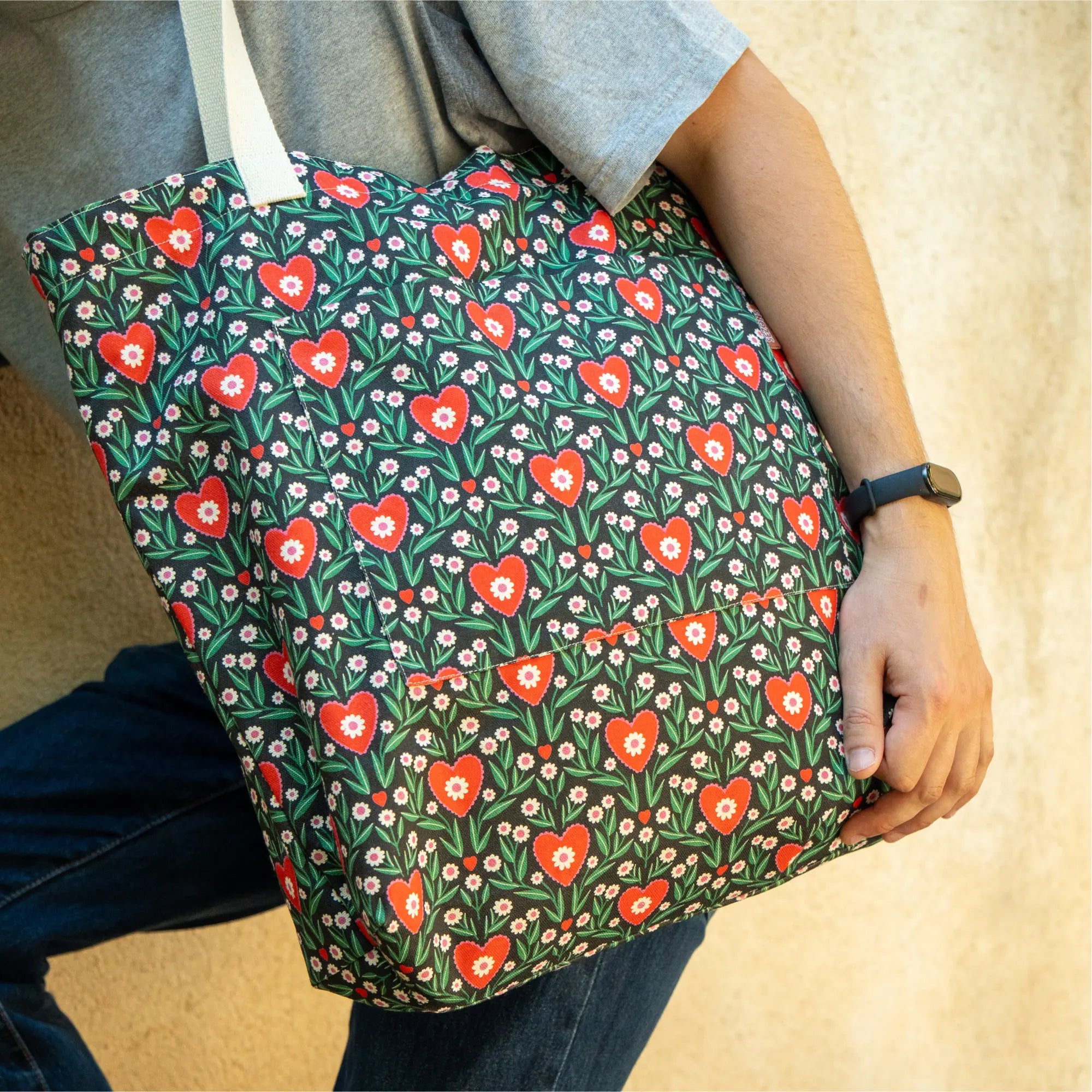 Sac Cabas Floraison Graphique – Édition limitée SEZONS