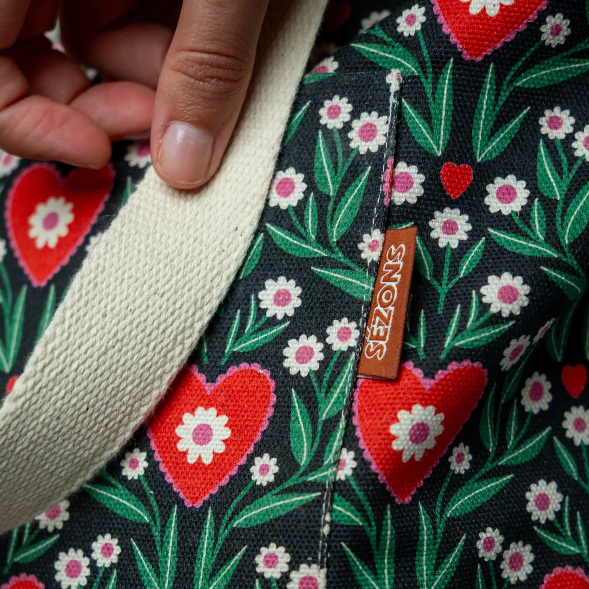Sac Cabas Floraison Graphique – Édition limitée SEZONS