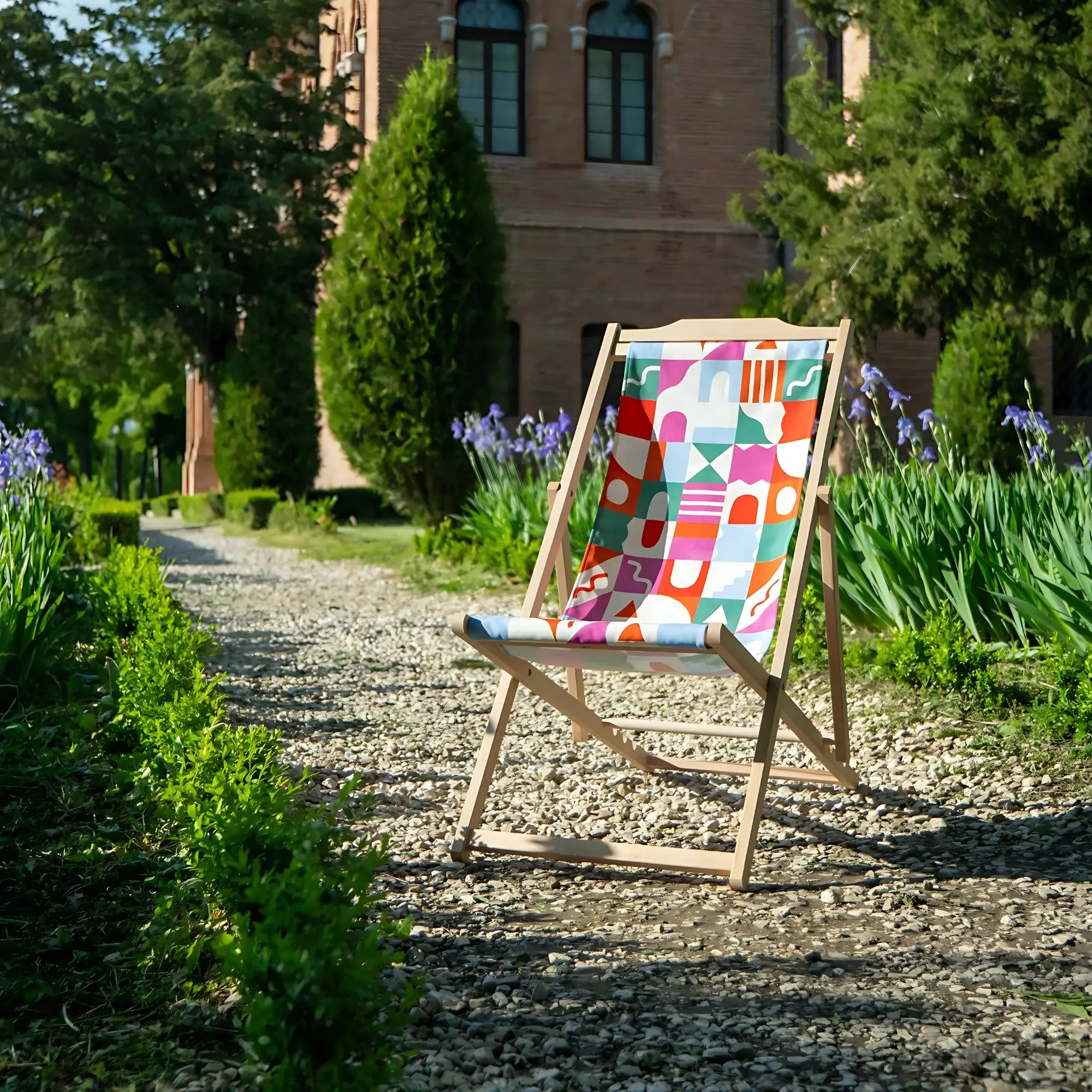 Chilienne bois & chaises longues - SÉZONS