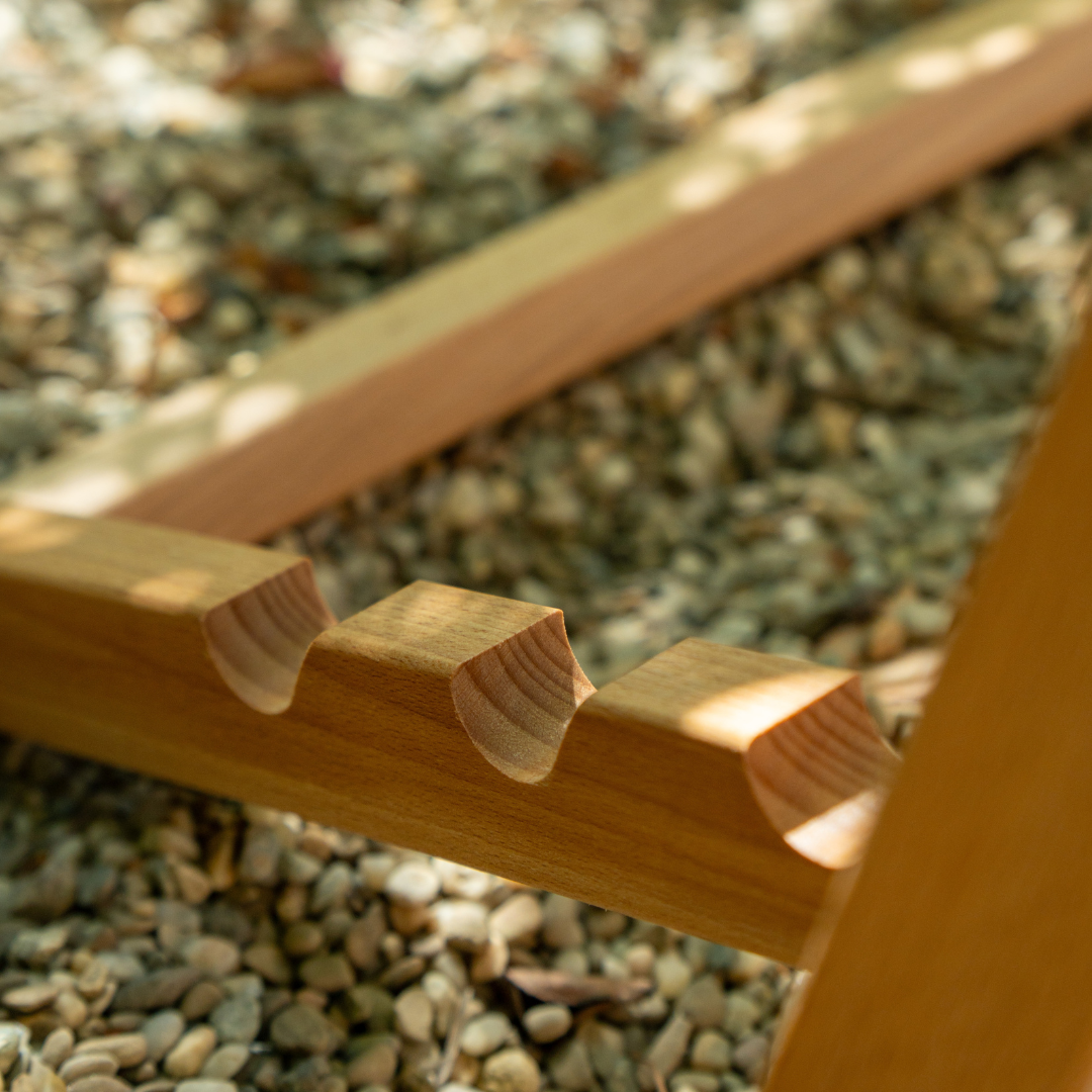 Chilienne bois - Motif Vibration Modulaire