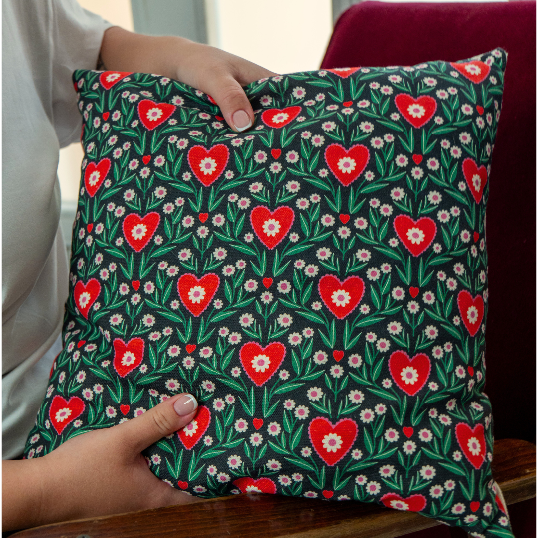 Coussin - Motif Floraison Graphique