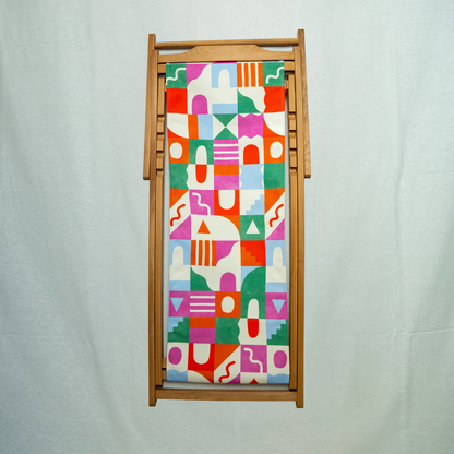 Chilienne bois - Motif Vibration Modulaire