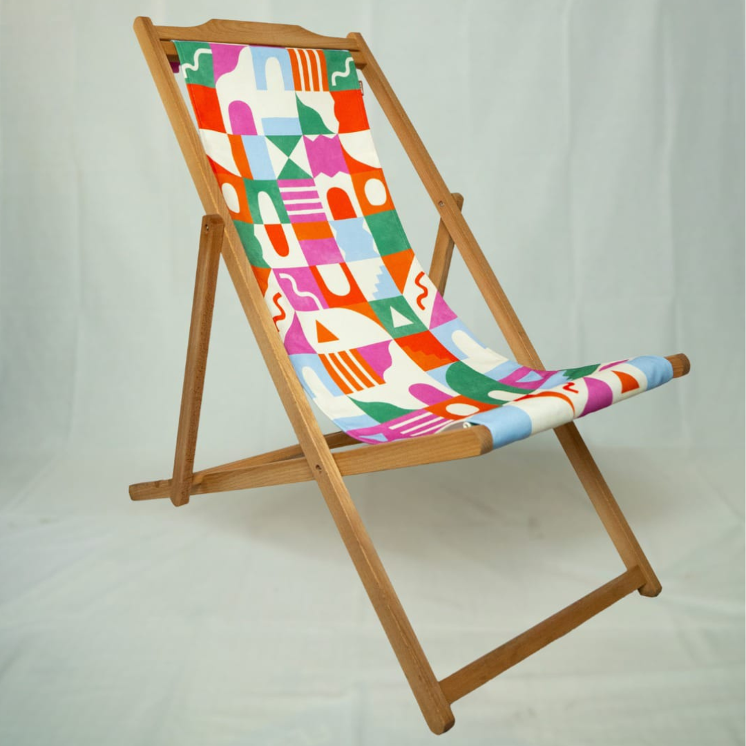 Chilienne bois - Motif Vibration Modulaire