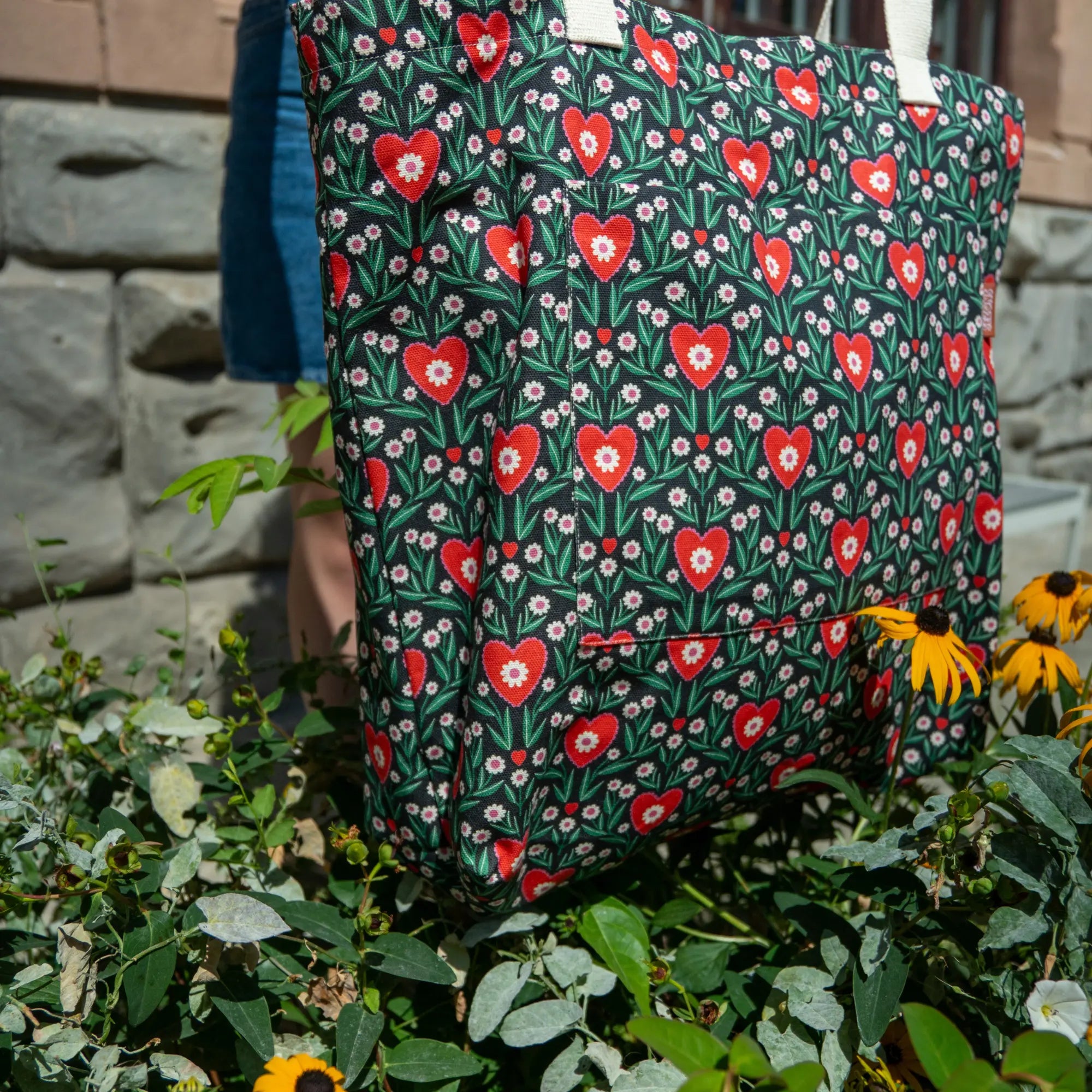 Sac Cabas Floraison Graphique – Édition limitée SEZONS